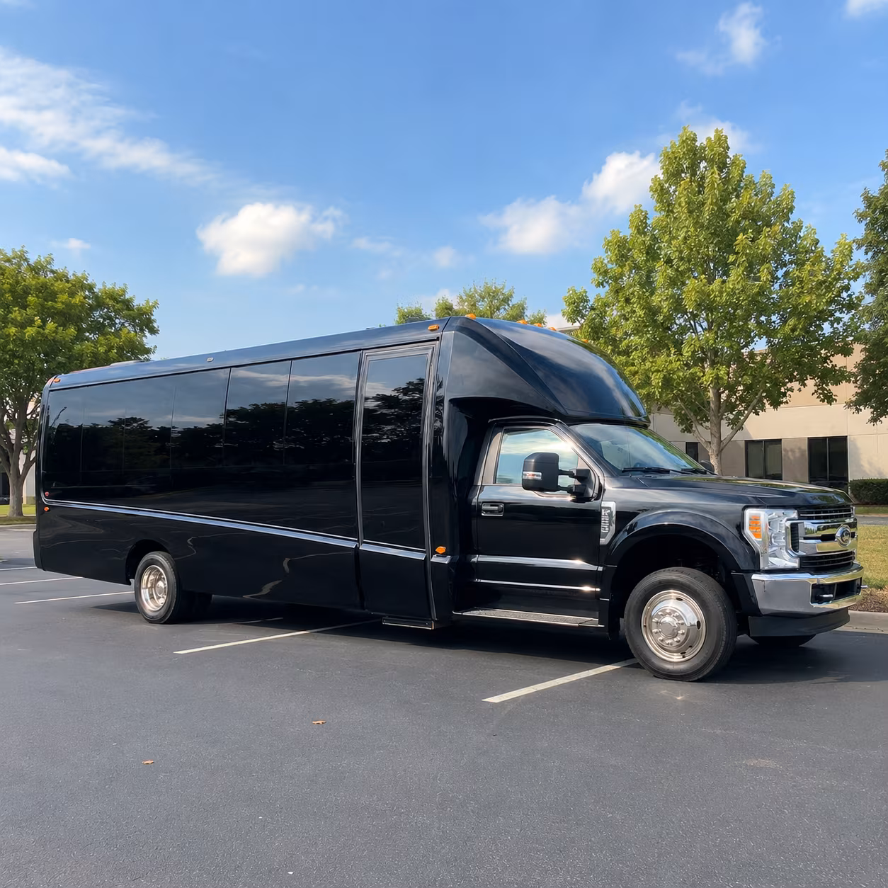 frisco private event transportation onboard seating