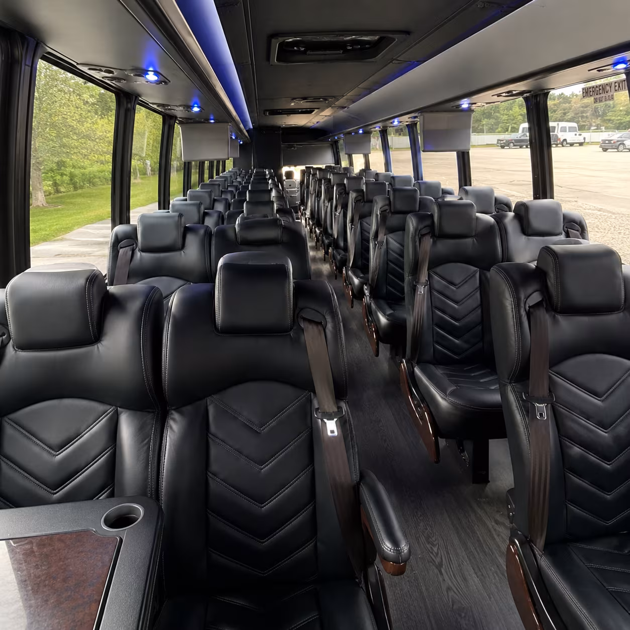 frisco prom transportation onboard seating