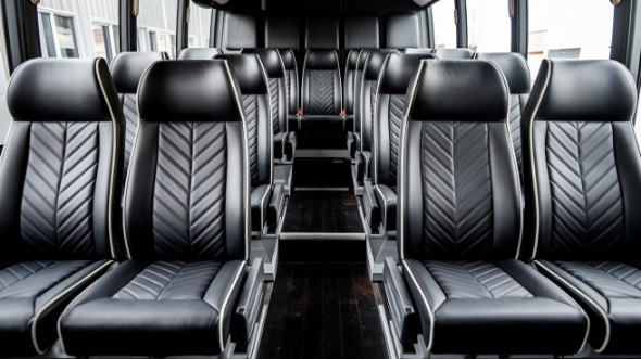 25 passenger minibus inside southlake