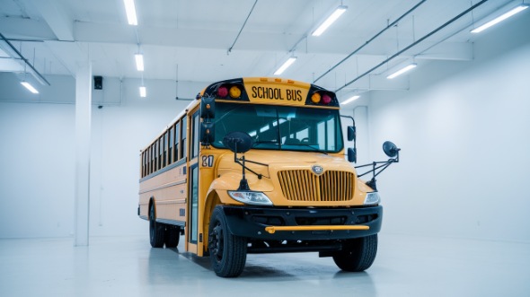 school bus rental garland